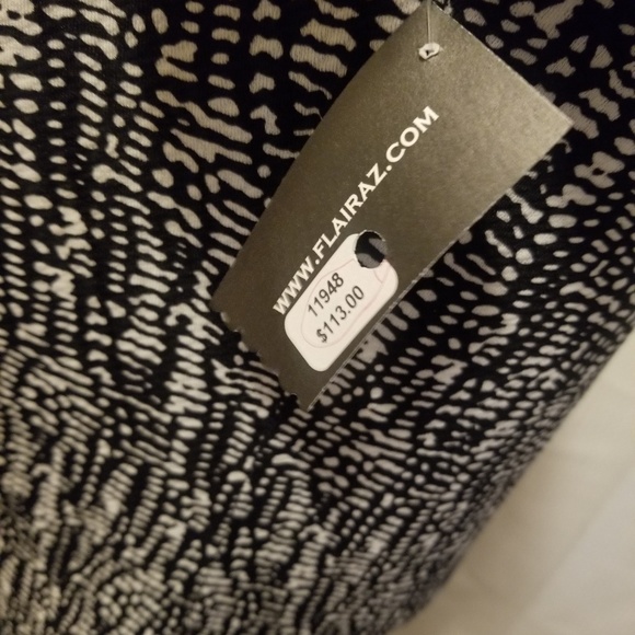 Veronica M Black and White Dress (NWT) - Picture 5 of 5